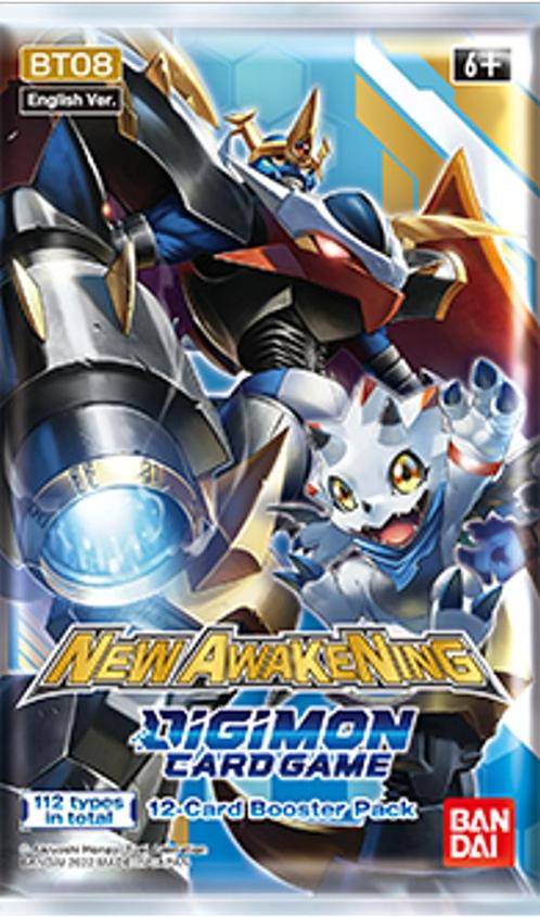 Digimon - New Awakening Boosterpack | Bandai - Trading cards, Hobby en Vrije tijd, Verzamelkaartspellen | Overige, Nieuw, Verzenden