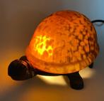 Lamp - Glas, IJzer - Schildpad decoratie lamp