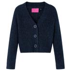 vidaXL Kindervest gebreid 92 marineblauw, Verzenden, Nieuw