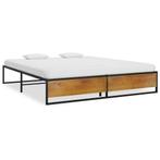 Bedframe Metaal Zwart - Grote Maat! - Retourdeal - 35%, Zwart, Ophalen of Verzenden, Overige maten, 200 cm