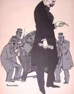 Spotprent Nederlandse politiek tijdens Eerste Wereldoorlo..., Antiek en Kunst, Verzenden