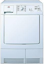 Aeg T55840 Condensdroger 7kg, Witgoed en Apparatuur, Wasdrogers, Zo goed als nieuw, Voorlader, 85 tot 90 cm, Ophalen of Verzenden