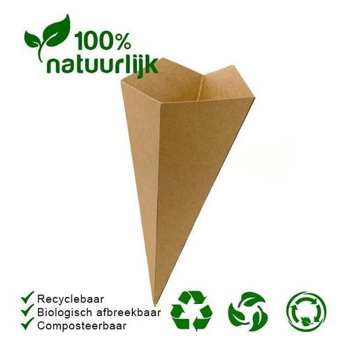 BIO Bubblewafel Puntzakken 50st., Zakelijke goederen, Horeca | Food, Brood en Banket, Ophalen of Verzenden