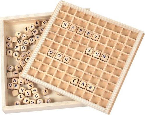 small foot - Letterbord Hout FSC, Kinderen en Baby's, Speelgoed | Overig