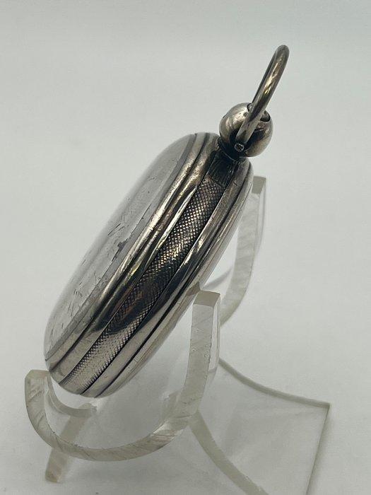 Rara Ribaltina Vittoriana . Londra 1853 . Argento . Conoide, Sieraden, Tassen en Uiterlijk, Horloges | Heren