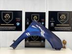 Renault Scenic 2 scherm rechts voor bj.2003 tot 2009 blauw, Gebruikt, Voor, Renault, Spatbord