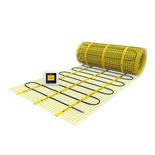 Elektrische Vloerverwarming Magnum Mat incl. Klokthermostaat, Doe-het-zelf en Verbouw, Sanitair, Overige typen, Nieuw, Chroom