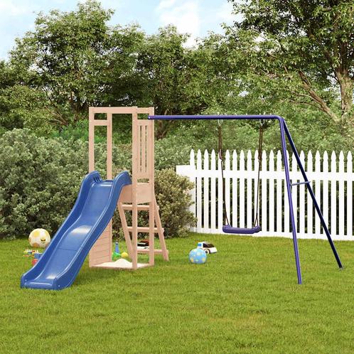 vidaXL Speelhuis massief grenenhout, Kinderen en Baby's, Speelgoed | Buiten | Speeltoestellen, Nieuw, Verzenden