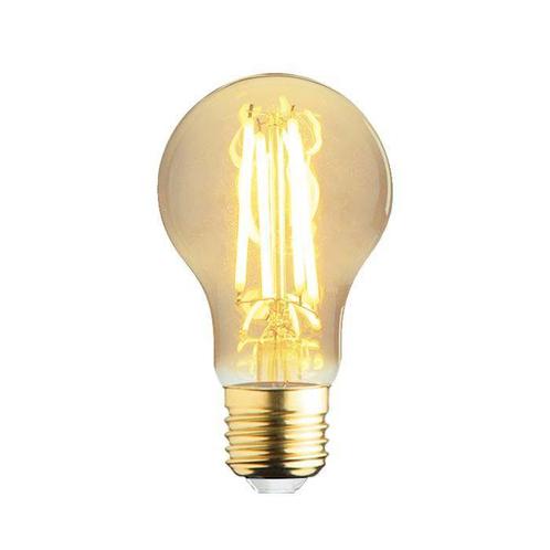 LED lamp E27 | 4 watt | 2500K warm wit | A60 | Amber | Filam, Huis en Inrichting, Lampen | Losse lampen, Overige typen, Nieuw