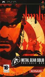 PSP Metal Gear Solid: Portable Ops, Verzenden, Zo goed als nieuw