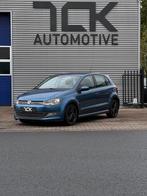 Volkswagen Polo 1.0 TSI 70KW 3D Bluemotion 2015 Blauw, Stof, Gebruikt, Blauw, Origineel Nederlands