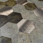 Zelfklevend Mozaïek Hexagon Koper, Huis en Inrichting, Ophalen of Verzenden, Nieuw