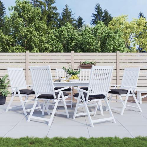 vidaXL Stoelkussens 6 st 40x40x7 cm oxford stof, Huis en Inrichting, Woonaccessoires | Kussens, Nieuw, Verzenden