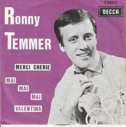 Ronny Temmer - Merci Cherie + Mai mai mai Valentina (Viny..., Cd's en Dvd's, Vinyl | Nederlandstalig, Verzenden