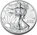 American Eagle 1 oz 2010 (34.764.500 oplage), Postzegels en Munten, Munten | Amerika, Zilver, Losse munt, Verzenden, Midden-Amerika