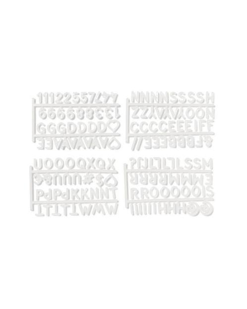 HEMA Letters voor letterbord krat wit, Huis en Inrichting, Kasten | Overige, Nieuw, Verzenden