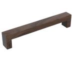 Greep Bench Recht Walnoot gelakt 160 mm, Verzenden, Nieuw