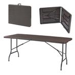 Klapptisch Lillestrøm 180x75x72 cm [en.casa], Verzenden, Nieuw