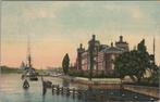 AMSTERDAM - Marine Paleis. IJgracht, Verzamelen, Ansichtkaarten | Nederland, Verzenden, Gelopen