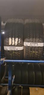 2x 225-55-16 Goodyear Zomer 5.5mm €30 Per Band 225 55 16, Ophalen, Gebruikt, 16 inch, Band(en)
