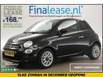 Fiat 500 0.9 TwinAir Turbo Popstar Marge Airco Cruise €168pm, Overige carrosserieën, Zwart, Handgeschakeld, Nieuw