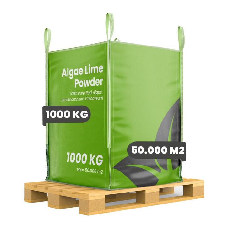 Algenkalk Poeder - Zuiver Lithothamnium Calcareum (bigbag, Tuin en Terras, Aarde en Mest, Mest, Verzenden