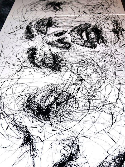 D. Witschkanow -  “Gigantic Abstracts 3 Gods of Glorious, Antiek en Kunst, Kunst | Schilderijen | Modern