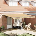 vidaXL Inklapbaar Zonnescherm met Multikleur 450 × 300 cm, Tuin en Terras, Zonneschermen, Verzenden, Nieuw