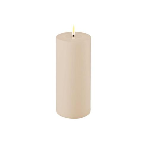 LED Kaars | Deluxe Homeart | Outdoor | Dust Sand | L, Huis en Inrichting, Woonaccessoires | Overige, Verzenden