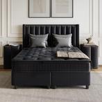 Opbergboxspring Blackpearl Antraciet, Nieuw