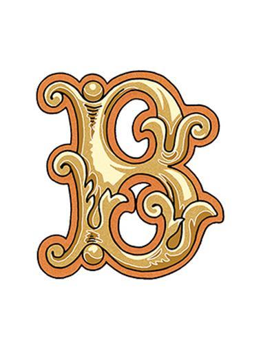 VERSACE ALFABET - Letter B (Bianco/Oro) / Vloertegel en, Doe-het-zelf en Verbouw, Tegels, Ophalen of Verzenden