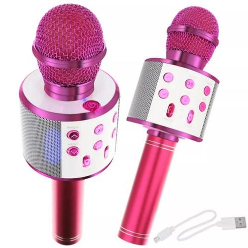 Izoxis Roze Karaoke Microfoon - Draadloze Zangpret voor I..., Hobby en Vrije tijd, Gezelschapsspellen | Overige, Nieuw, Ophalen of Verzenden