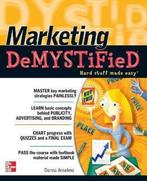 Marketing Demystified 9780071713917 Donna Anselmo, Verzenden, Gelezen, Donna Anselmo