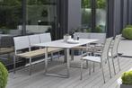 Stern Kufentafel RVS met tafelblad Silverstar - Grijs, Ophalen of Verzenden, Nieuw