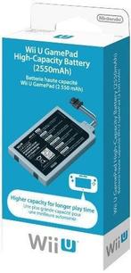Nintendo Wii U GamePad High-Capacity Battery (2550mAh) (Nieu, Verzenden, Nieuw