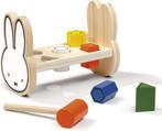 Nijntje houten speelgoed hamerbankje inclusief hamer -, Kinderen en Baby's, Speelgoed | Houten speelgoed, Ophalen of Verzenden