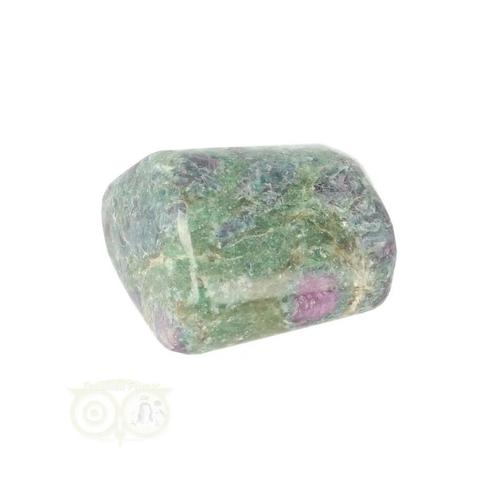 Robijn in Fuchsiet Knuffelsteen Nr 41  - 23 gram, Sieraden, Tassen en Uiterlijk, Edelstenen, Nieuw, Verzenden