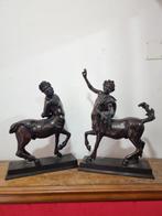 sculptuur, Coppia centauri Furietti - 45 cm - Brons, Antiek en Kunst, Antiek | Keramiek en Aardewerk