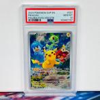 Pokémon Graded card - Pikachu #027 Paldea Evolved ETB Black, Nieuw