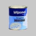 10 Blikken Wijzonol Hoogglans DEKKEND Satijngrijs 9214 - 0,7, Verzenden, Nieuw