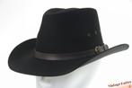cowboy Western hoed Hawkins zwart en wit 57, 58 en 59 Nieuw, Ophalen of Verzenden, Nieuw, Hawkins, Hoed
