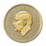 Gouden Britannia 1/4 oz 2023 (King Charles), Verzenden, Overige landen, Losse munt, Goud