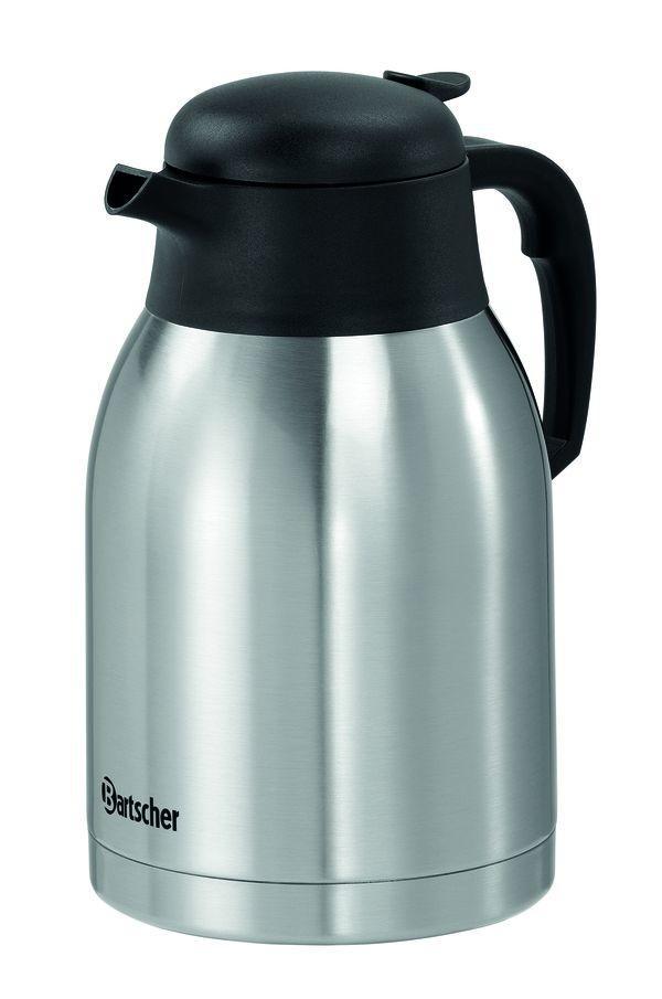 Thermoskan zilver/zwart | 2 liter | 140x170x250(h)mm, Zakelijke goederen, Horeca | Keukenapparatuur, Nieuw in verpakking, Verzenden
