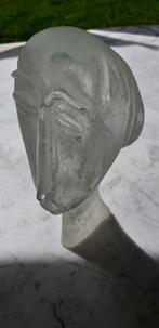 Hoofd - Modigliani tribute sculpture - Glas