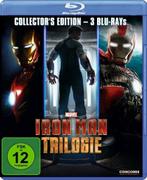 Iron Man Trilogy (verpakking Duits, film Engels) (Blu-ray), Gebruikt, Verzenden