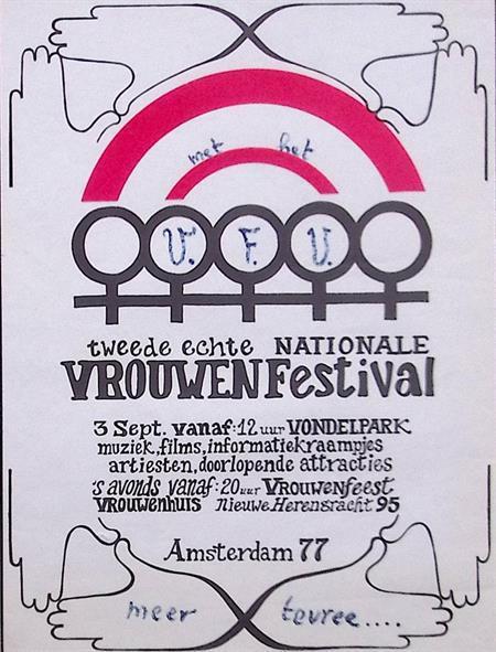 tweede echte nationale vrouwenfestival (lijst optie), Verzamelen, Posters, Nieuw, Overige onderwerpen, Met lijst, Verzenden
