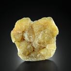 Gratis verzending botroïde gouden gele FLUORIET cluster