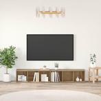 vidaXL Tv-meubelset 2 pcs Artisan Eiken 37 x 35 x 107cm, Huis en Inrichting, Kasten | Televisiemeubels, Minder dan 50 cm, Verzenden