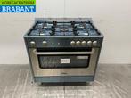 RVS Saro Gasfornuis 5 pits met gasoven GAS Horeca, Ophalen of Verzenden, Nieuw zonder verpakking