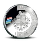 Aruba 5 Florin 200 jaar Koninkrijk 2015 Zilver Proof, Postzegels en Munten, Verzenden